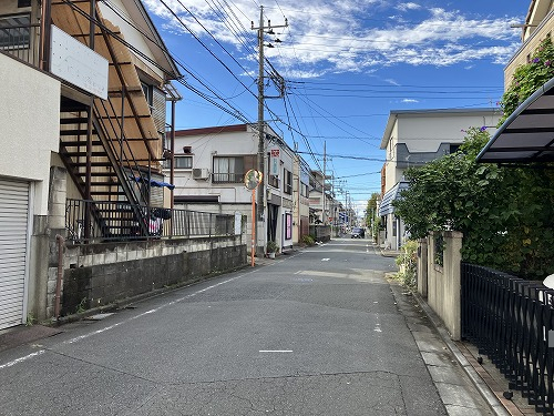 前面道路含む現地写真