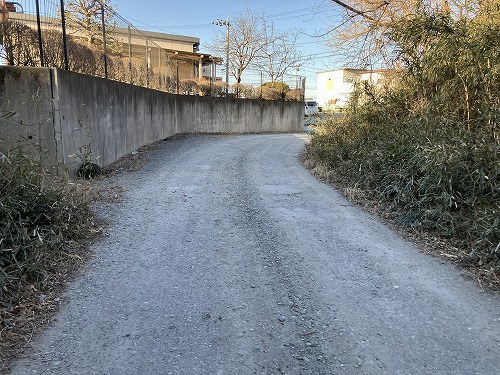 前面道路含む現地写真