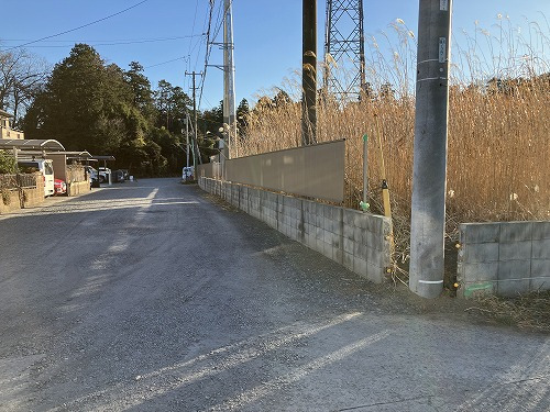 前面道路含む現地写真