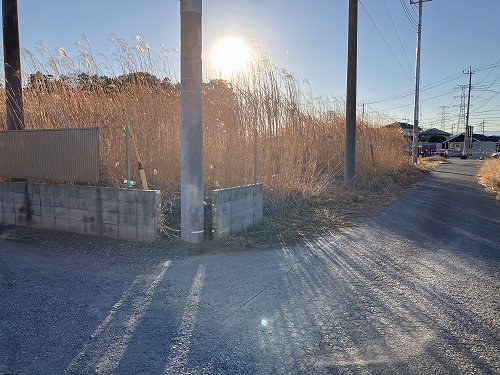 前面道路含む現地写真