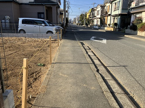 前面道路含む現地写真