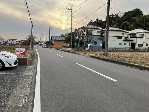 前面道路含む現地写真
