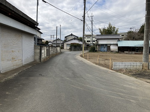 前面道路含む現地写真