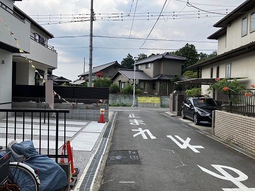 接道並びに本物件