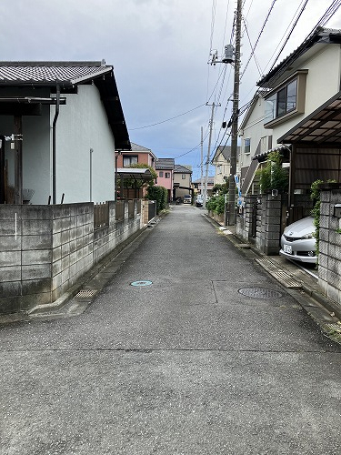 接道並びに本物件