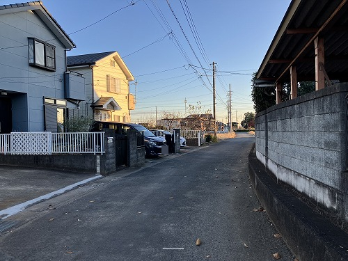 接道並びに本物件