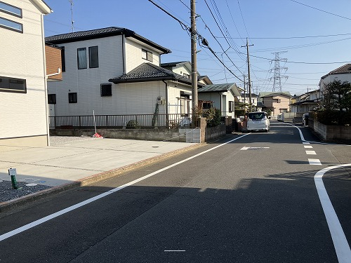 接道並びに本物件