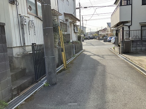 接道並びに本物件