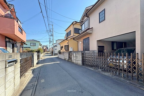 接道並びに本物件