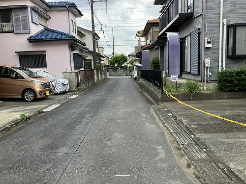 接道並びに本物件