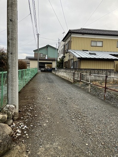 接道並びに本物件