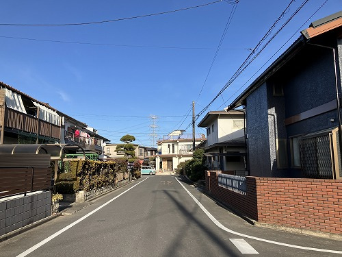 接道並びに本物件
