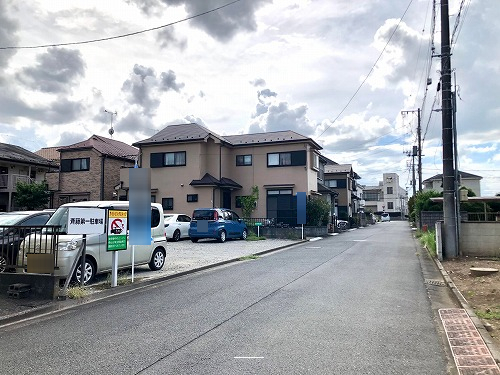 前面道路含む現地写真