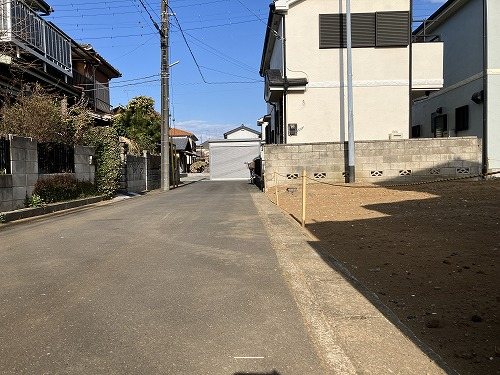 前面道路含む現地写真