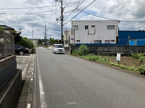 前面道路含む現地写真