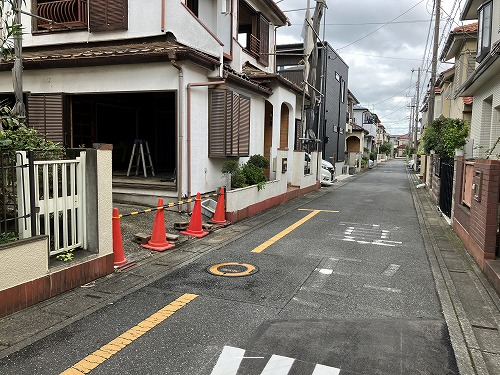 前面道路含む現地写真