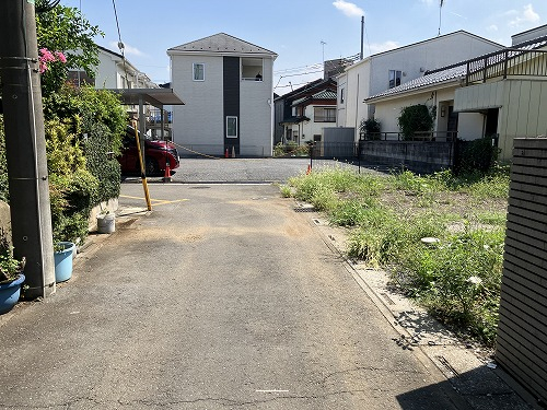 前面道路含む現地写真