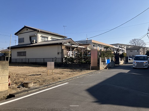 前面道路含む現地写真