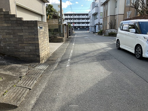 前面道路含む現地写真