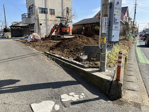 前面道路含む現地写真