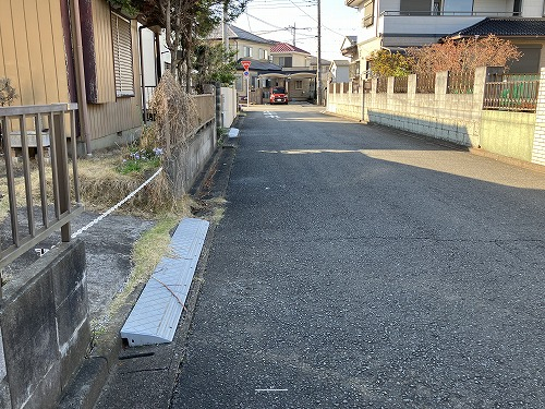 前面道路含む現地写真