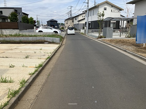 前面道路含む現地写真