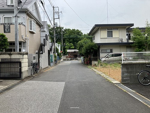 前面道路含む現地写真