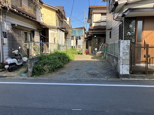 前面道路含む現地写真