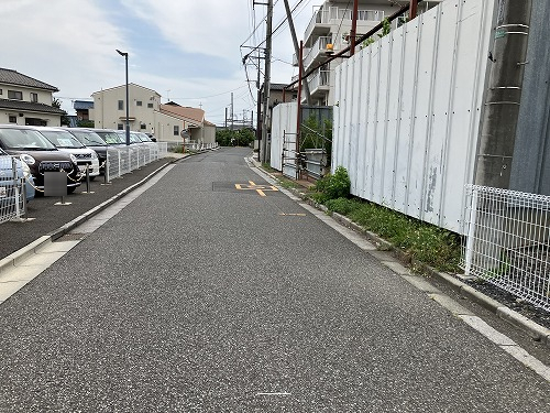 前面道路含む現地写真