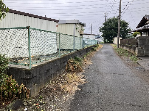 前面道路含む現地写真